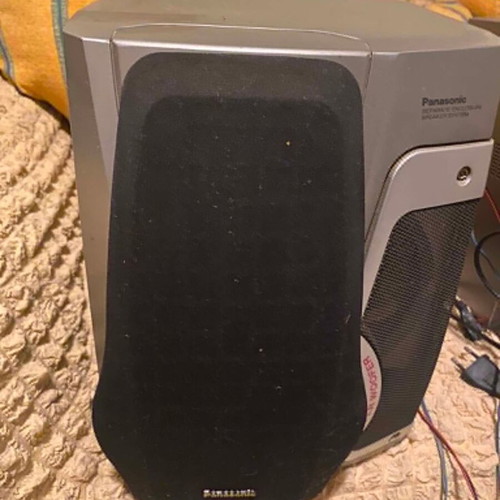 Panasonic SB-AK45 floor speakers with Super Woofer, like new