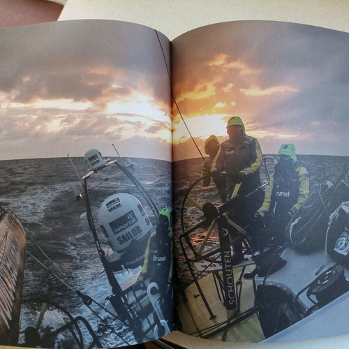 Coffee Table Book Volvo Ocean Race like new, 250 pages