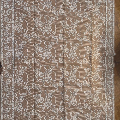 Handmade polyester cotton rug new 220x173 cm