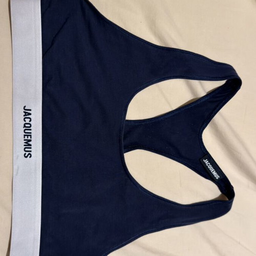 Jacquemus bustier small blue like new, sold out