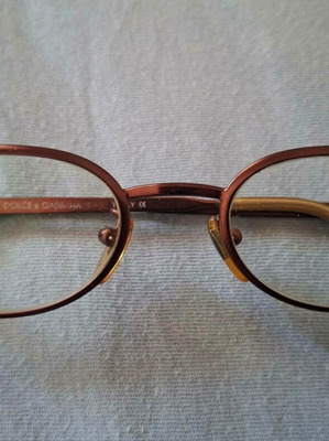Dolce & Gabbana Glasses Frame like new with case, black and brown