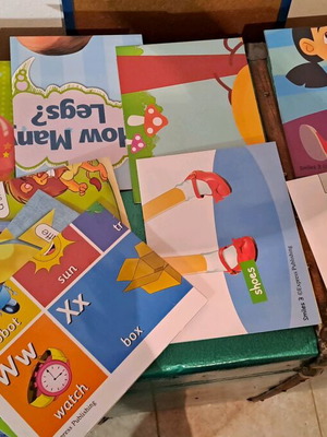 Learning image posters and CD pack used