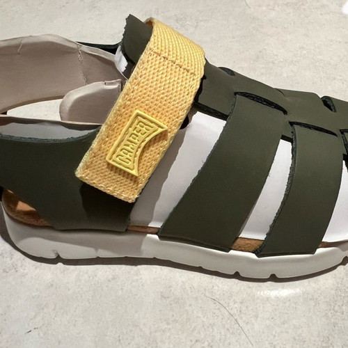 Camper kids sandals new, size 23, green