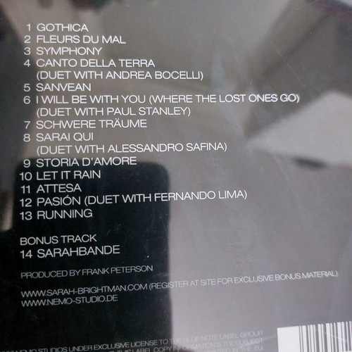 Symphony Sarah Brightman CD new