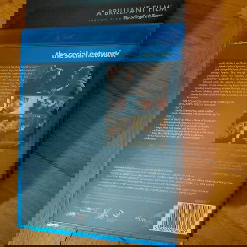 The Social Network διπλό Blu-Ray σαν καινούργιο με ελληνικούς υπότιτλους και slipcover