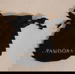  PANDORA Βελούδινο πουγκί δώρου μαύρο