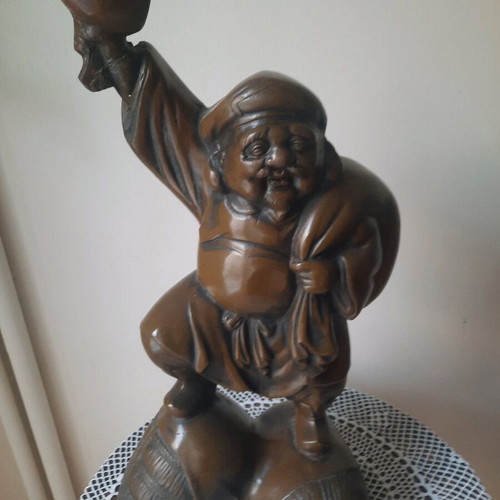 Iron peasant figure used
