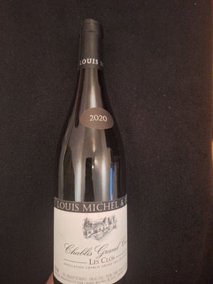 Chablis Grand Cru Les Clos Louis Michel white dry wine new