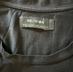 Religion μαύρο T-Shirt με τσέπη φερμουάρ σαν καινούργιο, μέγεθος L