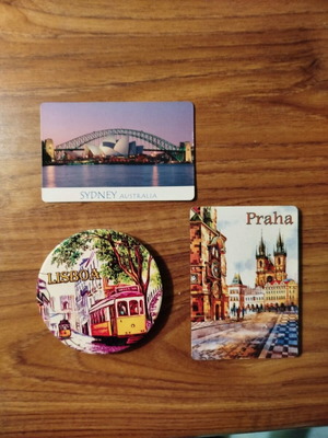 Magnets used, set of 3 pieces