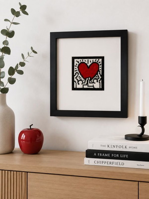 Modern Embroidered Canvas
