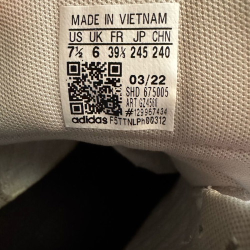 Adidas Hoops 3.0 Mid new white athletic shoes size 39