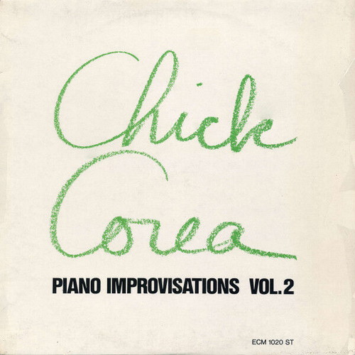 Chick Corea Piano Improvisations Vol. 2 vinyl record used, jazz