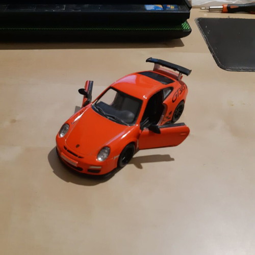 Porsche Carrera 911 GTS RS used with pullback mechanism and opening doors