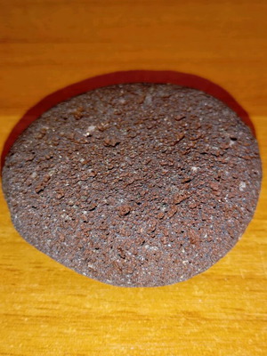 Pebble used, dimensions 7x7