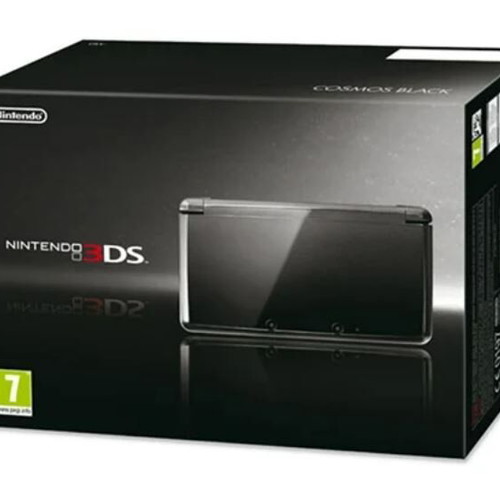 Nintendo 3DS console black used, boxed