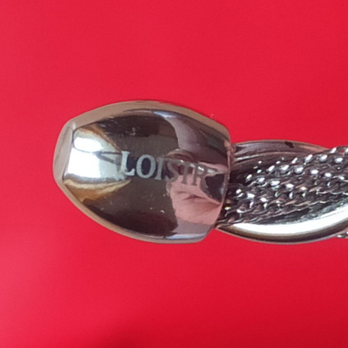 Loisir Women's Stainless Steel Bracelet Cuff New Silver