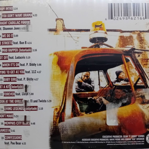 8BALL and MJG Living Legends CD used in excellent condition