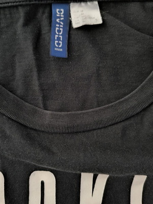H&M men's T-shirt set, Brooklyn print medium & plain cypress large