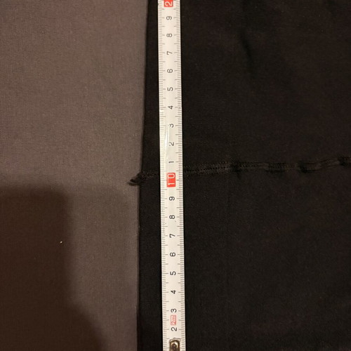 Leggings one size, slim fit, like new, black