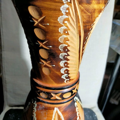 Wooden decorative item used