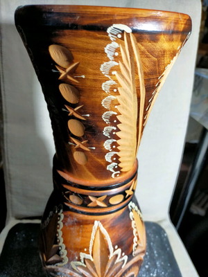 Wooden decorative item used