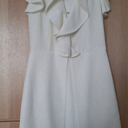 Manolo dress white-cream like new, suitable for christenings and weddings
