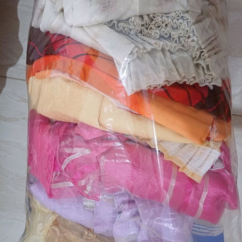 Curtains used, pack of 9 pieces