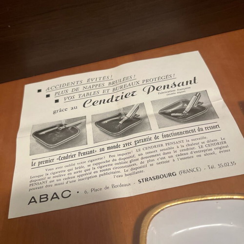Vintage Συλλεκτικό Κεράνης Τασάκι Πορσελάνης αΑ Σιγαρέττα Πολυτελείας Καινούργιο Στο κουτί του