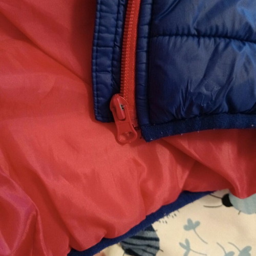 Sleeveless vest with hood blue xyykids 18-24 months like new