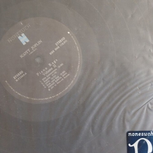 Scott Joplin Piano Rags Vol.II LP album σαν καινούργιο, jazz