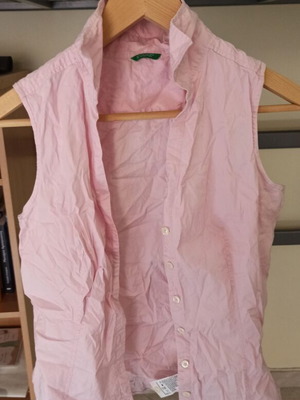 Women's pink vest blazer United Colors of Benetton like new