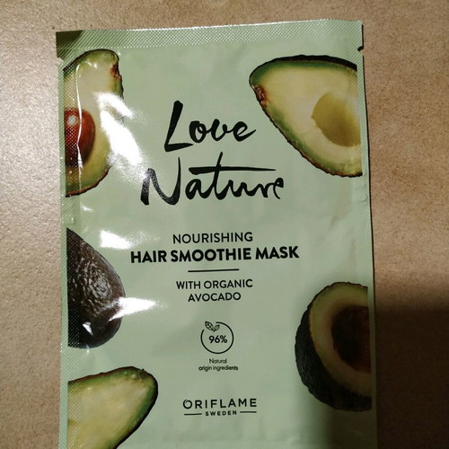 Oriflame body spray and hair smoothie masks new with avocado and papaya