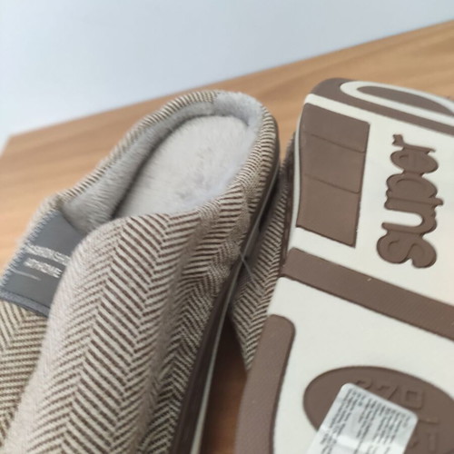 Fashion Shoes at Home women's beige brown slippers new, sizes 38-40