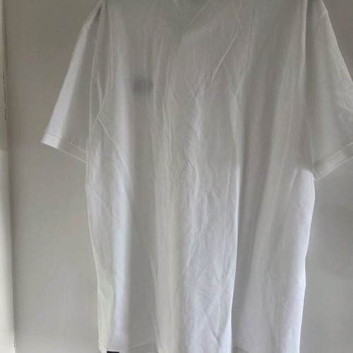 The North Face polo shirt, white, size L, cotton