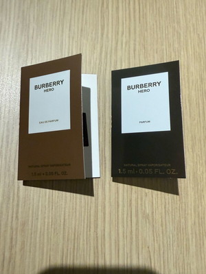 Νέο Burberry HERO, αυθεντικό, δείγματα 1,5ml το καθένα
