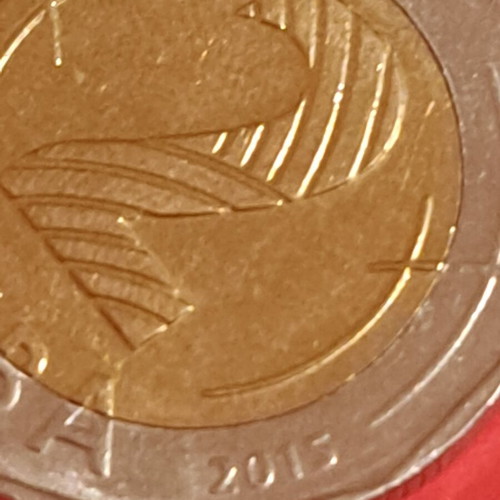 Collectible 2 Leva Coin 2015 like new