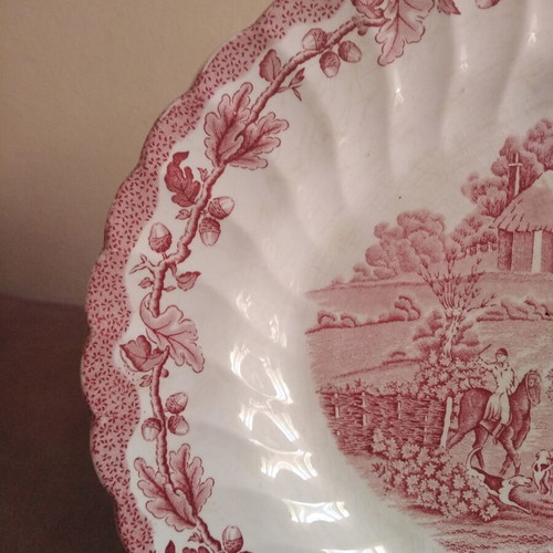 Myott Country Life vintage decorative platter
