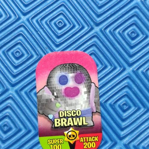 Brawl Stars collectible iron tags like new, set of 4