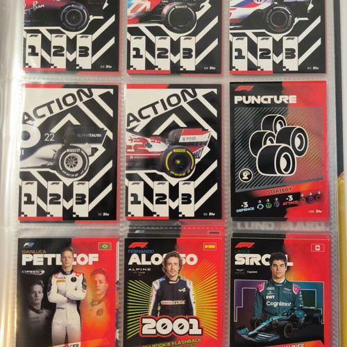 Formula 1 Topps Turbo Attax 2021 cards pack of 344, like new