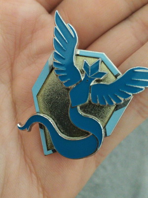 Team Mystic Pokemon Go pin new