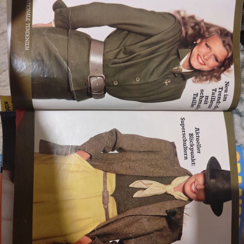 Burda International women's fashion magazine used, autumn-winter 1978-1979
