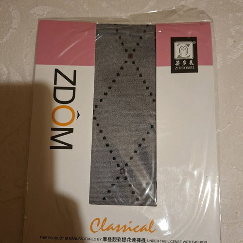 Tights new with fishnet pattern, black, unused