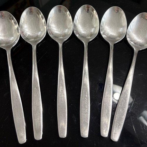 WMF Laurel Cromargan 18/10 set of 6 used main course spoons