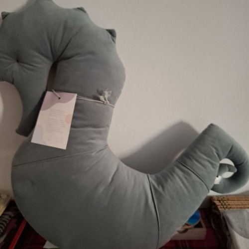 Nursing pillow from Kadaro velvet, new, multipurpose