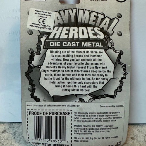 Marvel Toy Biz Lizard Man Heavy Metal Cast 1997 new