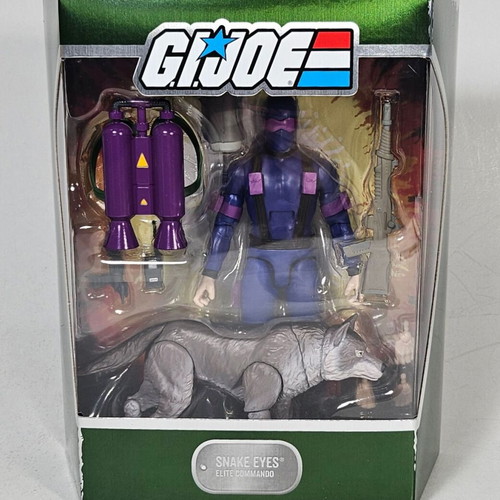 Snake Eyes Ultimates 7'' figure new with Timber