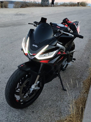 Aprilia Tuono 660 Factory 2023 μοτοσυκλέτα, 13.500 χλμ, μαύρο