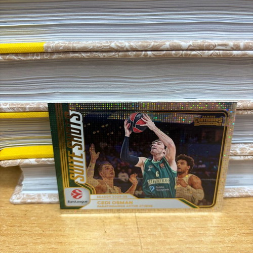 2025-26 Euroleague Contenders Suite Shots Cedi Osman card new