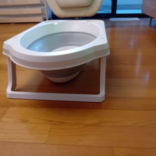 Cangaroo Maui Grey Foldable Baby Bath tub like new